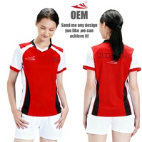 Uniforme de Jersey para mujer, camiseta y pantalones cortos para niña, conjunto de camisetas de diseño, uniformes, vestido personalizado, ropa de voleibol