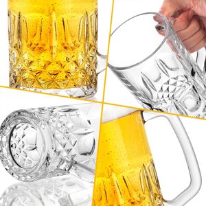 Tasses à bière réutilisables transparentes en plastique multi-usages pour fêtes, bars et stades – Vente en gros à prix réduit - Product Image 3