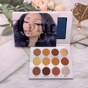 <span class=keywords><strong>Palette</strong></span> d'ombres à paupières pour cosmétiques, Pigment de marque privée - Product Image 5