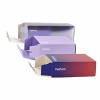 Caja de Embalaje de Cartón Reciclable Personalizada con Acabado Cromático Metálico Aura-Chroma-Bond, Cierre Magnético, Forma de Avión