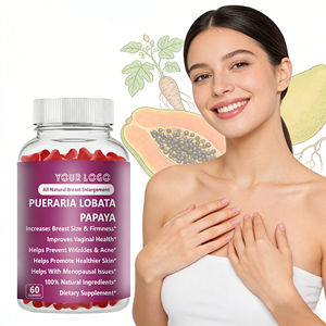 Pueraria Lobata Papaya Aumenta el tamaño del pecho Firmeza Pueraria Lobata Papaya Gomitas para aumento de senos Levantamiento de senos - Product Image 4