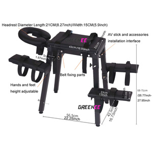 Sedia per <span class=keywords><strong>Posizioni</strong></span> Sessuali, Set BDSM con Manette e Cavigliere, Giochi Erotici per Coppie, <span class=keywords><strong>Posizioni</strong></span> del Corpo per Uomini e Donne - Product Image 2