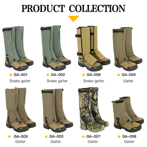 สนับแข้งผ้าแคนวาสรูปงูสำหรับป้องกันการกัด - Product Image 5