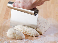Grattoir à pâte à pizza en acier inoxydable, outil de découpe, outils de pâtisserie, outil de cuisine pour gâteaux, gadgets de cuisine