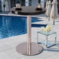 Tables de bar personnalisables JH-BT6 Great Voyage, style moderne minimaliste, en panneaux de bois, pour salon et chambres d'hôtel
