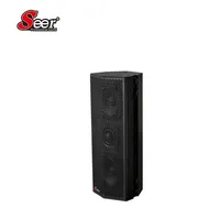 Altavoces Activos de Columna de Madera de 2 Pulgadas, Pantalla LCD, Sistema de 2.0 Canales, Certificación CE RoHS, Otra Garantía para Uso Doméstico y Comercial