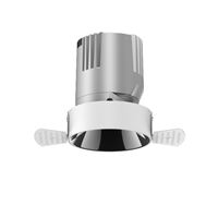Spot encastré sans cadre anti-éblouissement 7W 12W 20W 30W 50W, projecteur mural, downlight CRI 90, éclairage LED commercial pour projets hôteliers