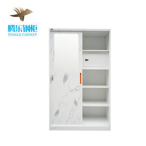 Armario Metálico Moderno Ignífugo con Puertas Corredizas para Dormitorio, Muebles para el Hogar, Precio de Fábrica al por Mayor - Product Image 4