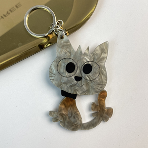 Lindo Llavero de Gato Pequeño, Monedero de Diseño, Llavero para Coche, Accesorios DIY, Colgante para Llavero, Regalo - Product Image 3