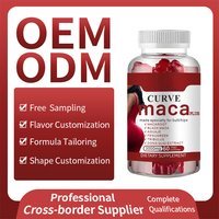 Gummies OEM ODM pour l'augmentation des fesses, Gummies pour les courbes, Maca MACA Plus pour des fesses, des hanches et des cuisses plus volumineuses et plus fermes