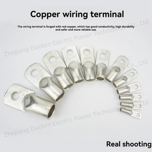 JG Automotive <span class=keywords><strong>Connector</strong></span> Terminal Rohr draht Batterie kabel Schweiß ring Nicht isoliertes kupfer beschichtetes Crimp kabel Aluminium - Product Image 2