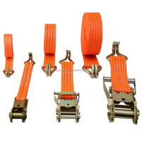 Sangles d'arrimage à cliquet en polyester robuste rétractables 2000 kg 3000 kg 4000 kg 5000 kg