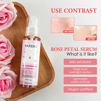 OEM/ODM sérum pour le visage à la rose et à l'acide hyaluronique sérum pour le visage pour les soins de la peau sérum hydratant à la rose
