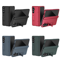 Étui de protection pour téléphone portable Samsung Z Fold 7 8 avec support et film HD