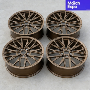 Jantes en alliage forgé FANXIN pour voitures particulières, couleur bronze, 17/18/19/20 pouces, 5X114.3, à rayons - Product Image 2