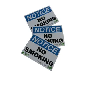 注意禁止吸烟贴纸标志贴花安全警告乙烯基汽车卡车，后窗室内室外