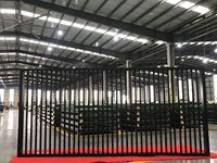 Grand panneau de sécurité solide en alliage d'aluminium, paravent de clôture, volet roulant, cour publique