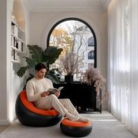 Canapé gonflable portable OEM, fauteuil gonflable pour la maison, salon