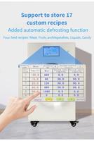 Machine de lyophilisation automatique sous vide |   -50 ℃   Lyophilisateur pour bonbons, fruits et yaourts |   Équipement de lyophilisation pour usage commercial et domestique