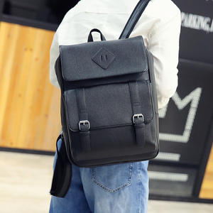 Custom 2025 New Product Hot Sale <b>Backpacks</b> Delivery Durable Casual <b>Waterproof</b> Pu Men's <b>Backpack</b> - Product Image 3