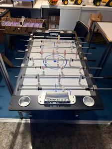 Elegante <span class=keywords><strong>Mesa</strong></span> de Juego 2 en 1 de 4.5 pies para Fútbol y Hockey de Aire, Material MDF, para el Hogar, Interiores, Fiestas y Sala de Juegos - Product Image 4