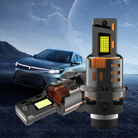Phares de voiture LED en ligne 1:1, installation non destructive, remplacement des lampes halogènes et xénon d'origine D2S D4S