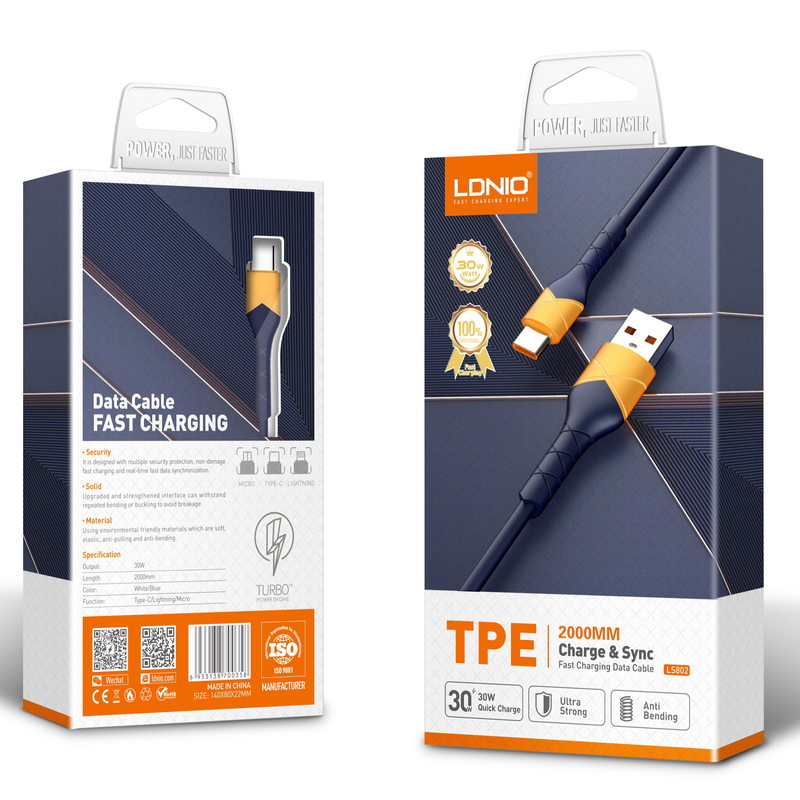 LDNIO LS802 TPE 30W High Output