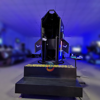 Juego de montaña rusa de realidad Virtual, simulador de vuelo de movimiento, silla VR 360
