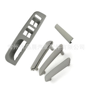 Kit de molduras ABS beige para panel de interruptores de reposabrazos y manijas de puerta interior Volkswagen Passat B5 B5.5 1999-2005 - Product Image 4