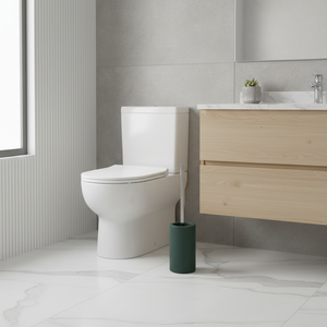 Portascopino per WC Verde Scuro Opaco - Tubo Opaco - Product Image 3