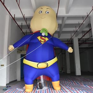 KeepFuns - Mascota Inflable Gigante de <span class=keywords><strong>Superman</strong></span> Bebé |   Personaje de Dibujos Animados Personalizado para Desfiles y Promociones - Product Image 1