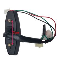 Speedometer Digital Universal Mini 12V untuk Injeksi Elektrik, Instrumen untuk Sepeda Motor KR200 untuk Model Rusia