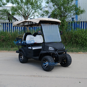 Hot Selling Club Electric Golf Cart Customized Electric Street Legal Golf Hunting Cart 4seater Off-road Electric Sightseeing Car - Product Image 6