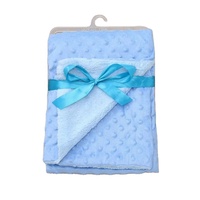 Offre Spéciale couverture chaude double couche imprimée personnalisée pour bébé, couverture d'emmaillotage super douce