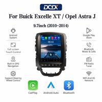 Reproductor Multimedia para Automóvil con Pantalla Vertical Tesla de 9.7 Pulgadas para Buick Excelle XT / Opel Astra J (2010-2014), Android Auto, CarPlay, Radio para Automóvil