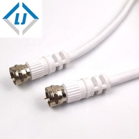Câble coaxial rf pour télévision par satellite, 75ohm, 10m, 15m, 20m, rg59 rg6 rg7