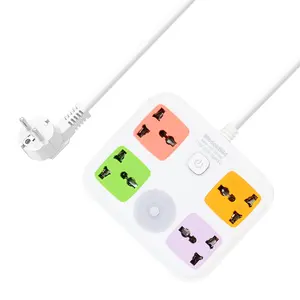 Universal type Extension Socket 4 Outlets Electric Home Appliance Power strip socket