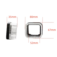 Anneaux lumineux LED Angel Eyes 5D-15F Smart 2.5" 3.0 pour phares avant, couleurs changeantes via application, 12V, compatibles avec toutes les voitures.