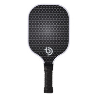Pala de Pickleball de Fibra de Vidrio Hecha a Medida de Zhejiang; Envío de Muestra en Una Sola Pieza, Entrega Rápida en Dos Días, Diseño Ligero