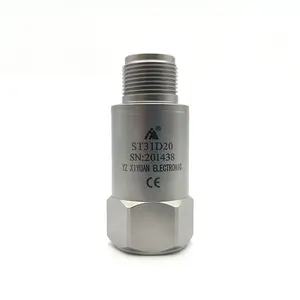 0~20mm/s Integrated 4-20mA Transmitter Velocity Vibration Sensor Integrated Velocity And Temperature Composite Sensor