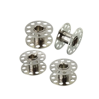 25 bobines en métal avec boîte de 20mm de diamètre broderie remplacement bricolage accessoires de machine à coudre