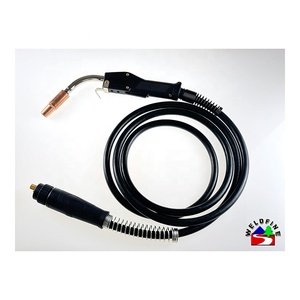 Tốt Euro tùy chỉnh Hàn ngọn đuốc tweco làm mát bằng không khí súng 400A MIG Hàn ngọn đuốc-Chiều dài 10ft - Product Image 2