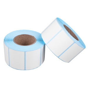 Nhà Máy Giá phổ biến Nhà cung cấp trống trực tiếp nhiệt thiết kế riêng Logo Sticker cuộn tự dính giấy tùy chỉnh in nhãn - Product Image 1