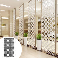Panneaux muraux décoratifs CNC modernes, cloisons en aluminium pour balcon, revêtement mural en aluminium, profilé de panneau extérieur