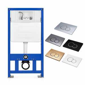 <span class=keywords><strong>Cisterna</strong></span> de Inodoro Moderna de Alta Resistencia HDPE, Empotrada en la Pared, con 5 Años de Garantía, para Baño, Hotel, Apartamento - Product Image 6