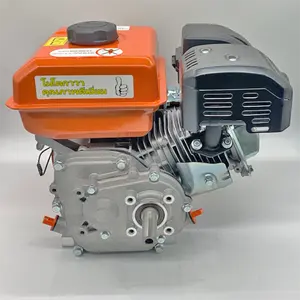 China JC 1/2 redução cadeia caixa de velocidades gasolina motor a gás 1800rpm meia velocidade mini 7hp Motor a gasolina