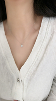 Collier romantique certifié en argent sterling 925 avec pendentif en forme de cœur en moissanite et zircon, idéal pour les commandes en gros directes usine, souvenir