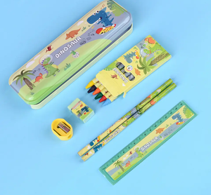 Juego de Papelería de Papel y Plástico con Personajes de Dibujos Animados, Personalizado, al por Mayor, para Estudiantes, Oficina, Uso Escolar, Multifuncional - Product Image 3