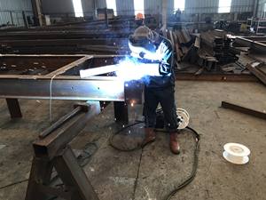 Prefabricada espacio estructura de acero marco aves de corral cobertizo granja edificio - Product Image 6