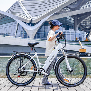 Vélo électrique chinois avec <span class=keywords><strong>moteur</strong></span> 250W, cadre en alliage d'aluminium 26'' 28'', batterie cachée 36V, vélo de ville, Europe - Product Image 3